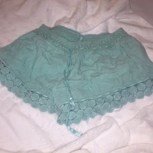 TEAL ARIE LOUNGE SHORTIES